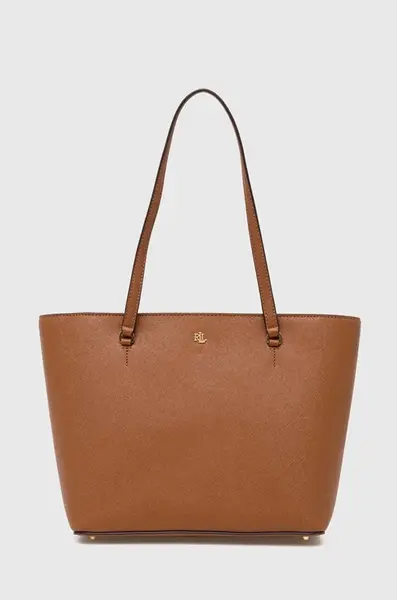 Kožená kabelka Lauren Ralph Lauren