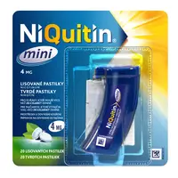 Niquitin mini 4 mg 20 lisovaných pastilek