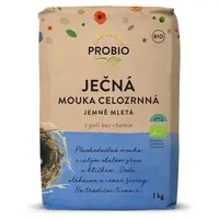 PROBIO Mouka ječná celozrnná jemně mletá BIO 1 kg