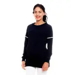 bemaamaa Těhotenské, kojící tričko/mikina Lynet, granátová, vel. L