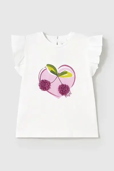 Dětské tričko Mayoral růžová barva, 1042