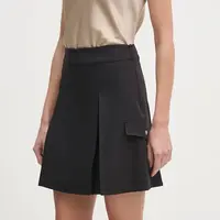 Sukně Liu Jo černá barva, mini, áčková, TA5252 T1817