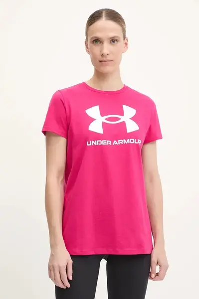 Tričko Under Armour vínová barva