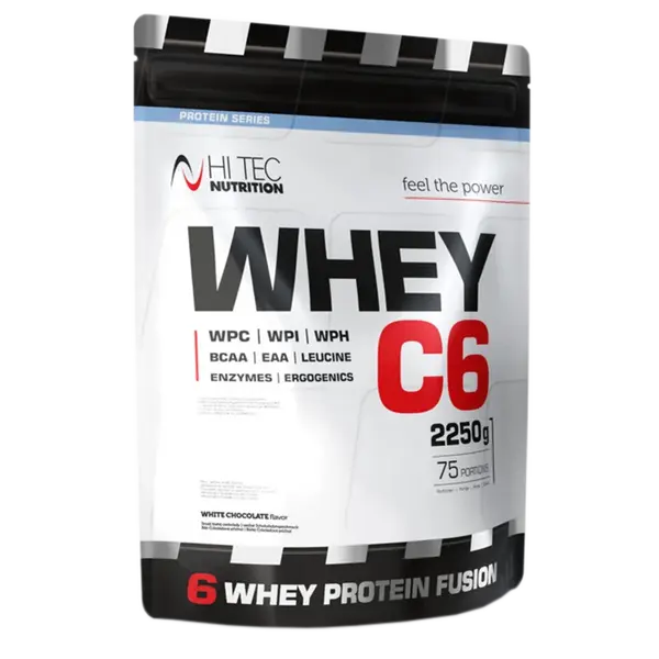 HiTec Nutrition Whey C-6 1kg - jahoda