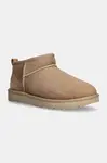 Semišové sněhule UGG W Classic Ultra Mini