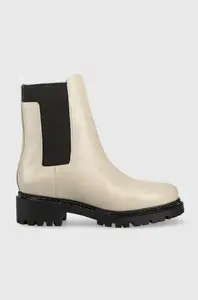 Kožené kotníkové boty Dkny Rick