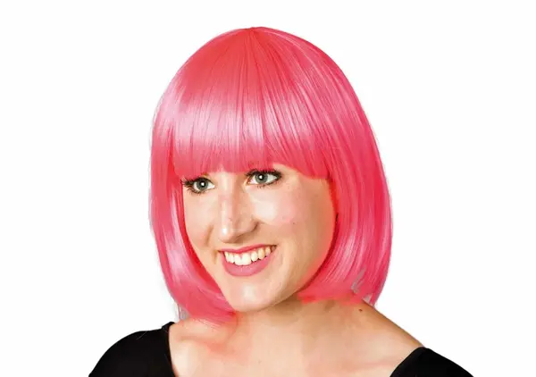 Dámska parochňa Bob ružová