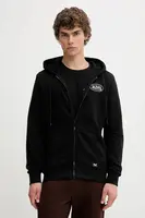 Mikina Von Dutch pánská, černá barva, s kapucí, hladká, VD.1.SWZ.SLI