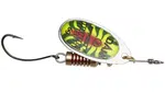Dam blyskáč effzett spinner with single hooks sinking firetiger uv - 2 4 g