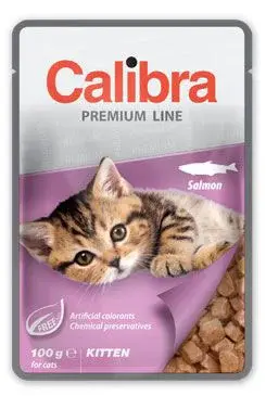 Calibra Cat  Kapsa Premium Kitten Salmon 100g