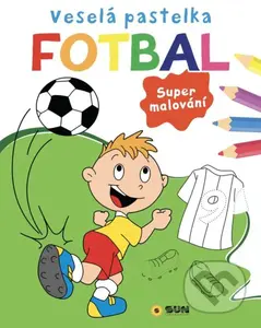 Veselá pastelka Fotbal (Supermalování) - kniha z kategorie Omalovánky