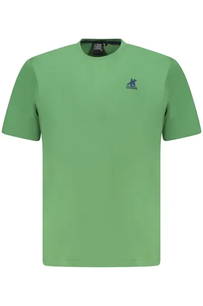 Pánské zelené triko s krátkým rukávem