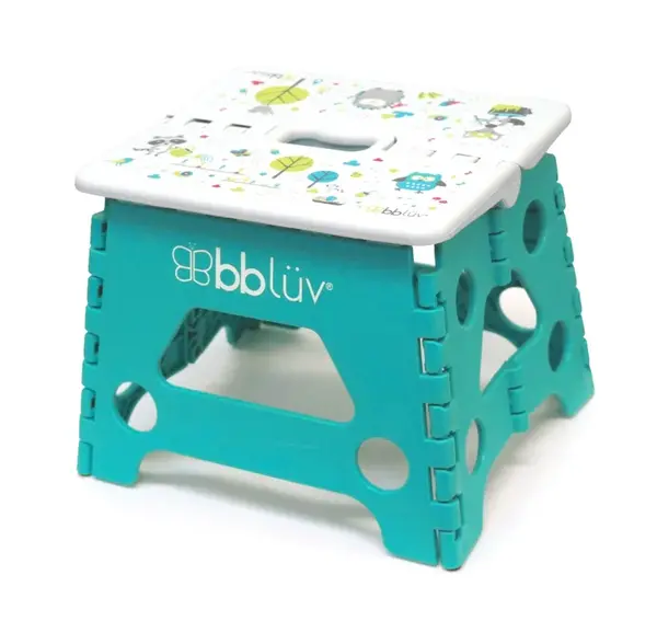 Bblüv Skládací stupínek Stëp 1 ks Aqua