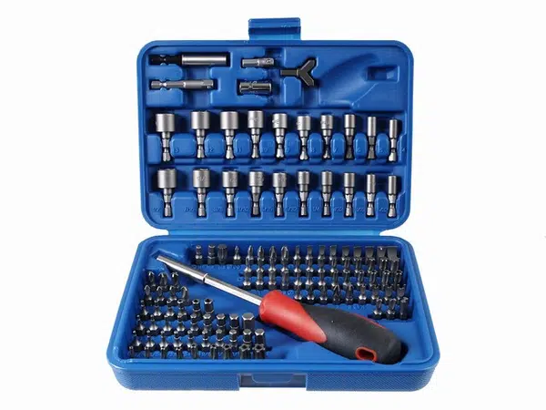 MAGG Profi Sada bitů se šroubovákem 1/4", magnetické, 122 ks - MAGG