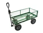 GEKO Transportní vozík - přívěs, nosnost 350 kg, sklopné postranice