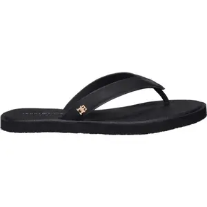Tommy Hilfiger TH SCANDI PREMIUM SUMMERSANDAL Dámske žabky, čierna, veľkosť
