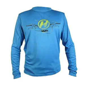 HAVEN NAVAHO II LONG Pánsky voľný cyklistický dres, modrá, veľkosť