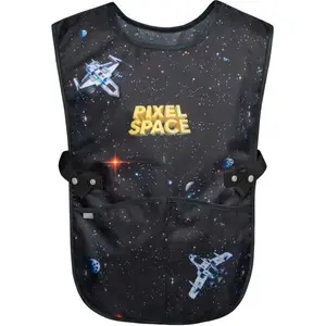 BAAGL PIXEL SPACE Dětská zástěra, černá, velikost