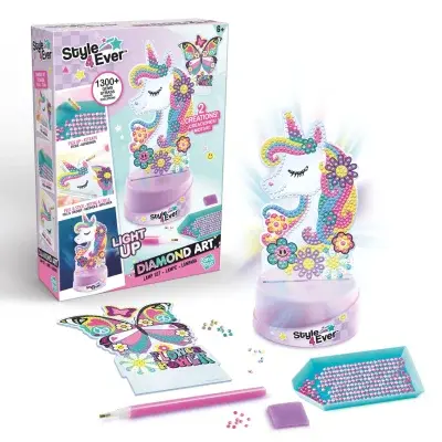 Style4Ever Diamantové malování - lampička