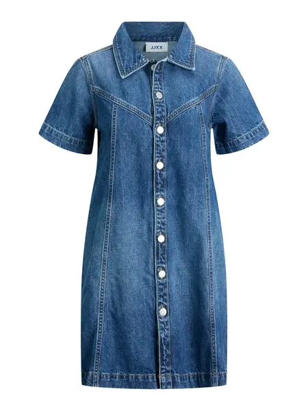 JJXX Košeľové šaty 'JXAMARA'  modrá denim