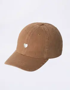 Carhartt WIP Heart Metal Cap Hamilton Brown/Silver