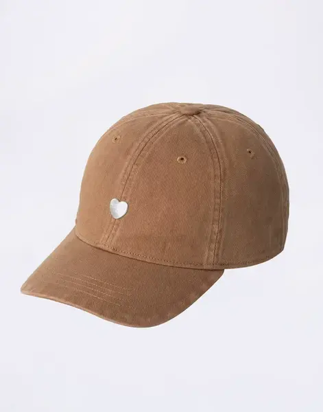 Carhartt WIP Heart Metal Cap Hamilton Brown/Silver