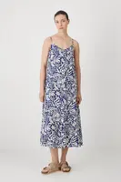 Šaty s příměsí lnu Medicine