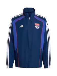 ADIDAS PERFORMANCE Športová mikina  modrá / indigo / biela