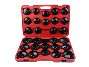 Klíče na olejové filtry, sada 30 kusů - QUATROS QS60038