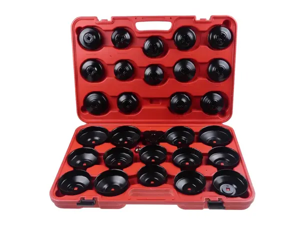 Klíče na olejové filtry, sada 30 kusů - QUATROS QS60038