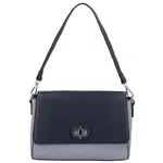 Elegantní dámská koženková kabelka na rameno Ciri, tmavě modrá