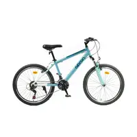 Juniorské kolo Olpran Helix ALU 24" - model 2026 15" (135-155 cm) modrá/bílá/zelená