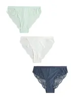 Next Nohavičky  námornícka modrá / mätová / biela