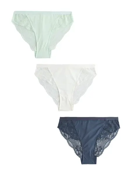 Next Nohavičky  námornícka modrá / mätová / biela