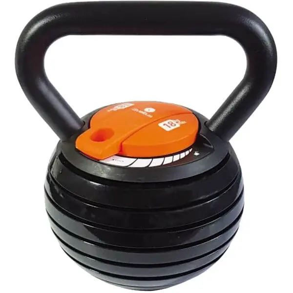SVELTUS ADJUSTABLE KETTLEBELL Kettlebell, černá, velikost 18 KG