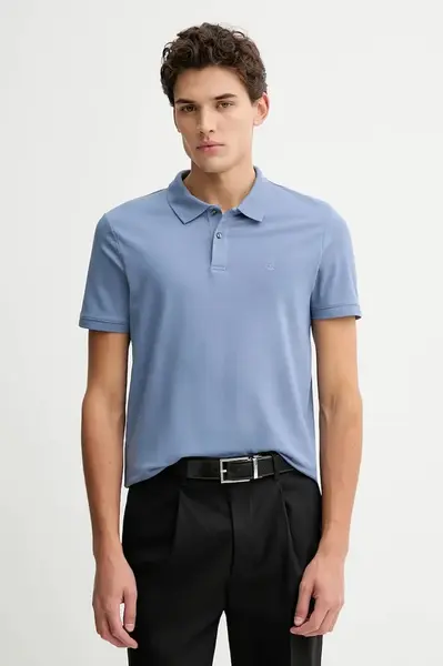 Calvin Klein polo pánské s bavlnou