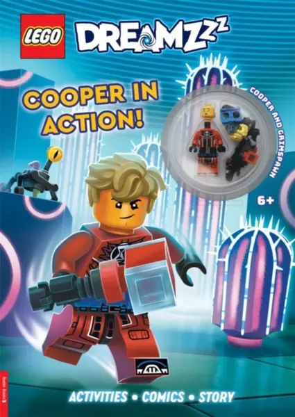 LEGOÂ® DREAMZzzâ„¢: Cooper in Action Activity Book (with Cooper LEGO minifigure and grimspawn mini-build) - Buster Books, LEGOÂ®