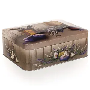 Plechovka-box na čaj Lavender, BANQUET