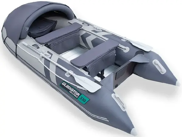 Gladiator člun nafukovací active c330 al šedo-šedý