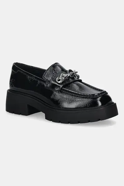 Calvin Klein Kožené mokasíny Calvin Klein CHUNKY LOAFER HDW LTH