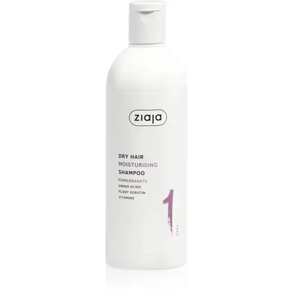 Ziaja Plant Essentials Pomegranate hydratační šampon pro suché vlasy 400 ml