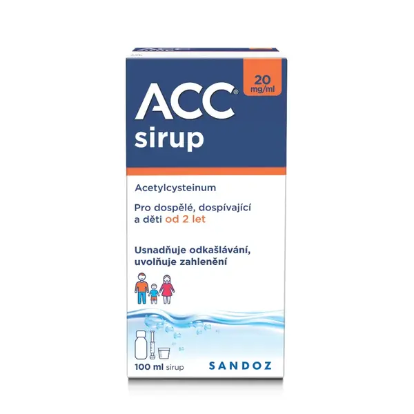 ACC 20 mg/ml sirup 100 ml