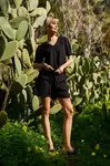 Marisse Women's Shorts L-Sh-4612 Black