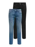 Only & Sons Džínsy 'ONSWARP'  modrá denim / čierna