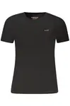 Dámske tričko GUESS Jeans s krátkym rukávom, čierne