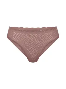 SLOGGI Nohavičky 'Zero Feel Bliss'  mokka / tmavošedá