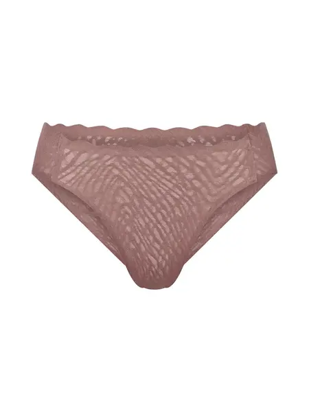 SLOGGI Nohavičky 'Zero Feel Bliss'  mokka / tmavošedá