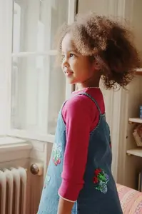 Dětské bavlněné šaty Konges Sløjd MAGOT SEQUIN STRAP DRESS GOTS