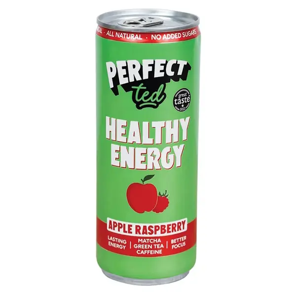 PERFECTTED Healthy energy drink jablko a malina 250 ml