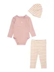 Fixoni Set  tmavošedá / rosé